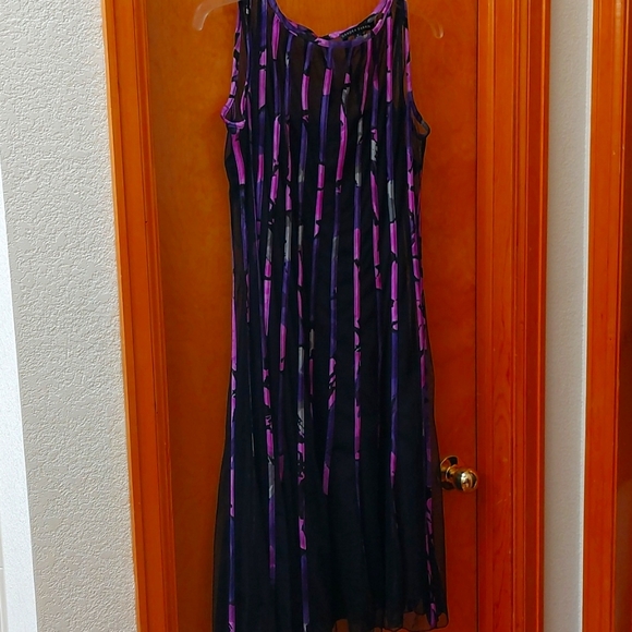 black and purple striped dress Sexy Black Purple Striped Rope Cheshire Cat Gothic Suspender Dress